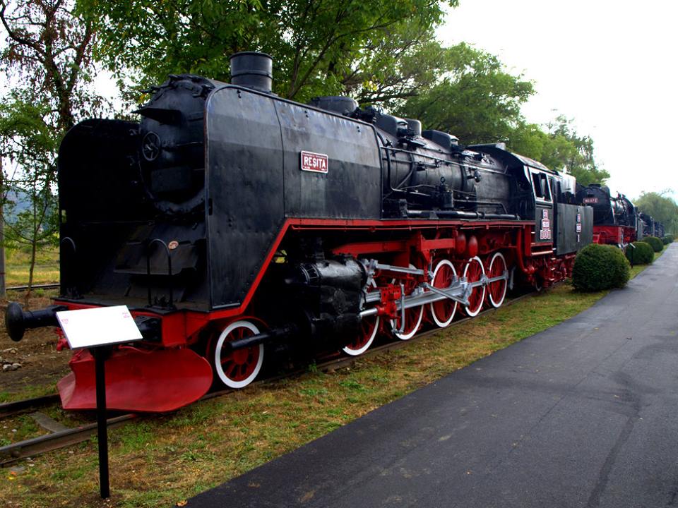 Muzeul de Locomotive cu Abur Reşita via www.banatulazi.ro